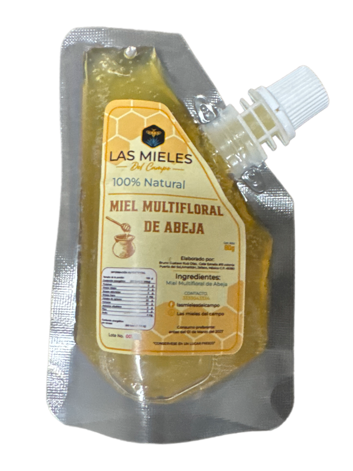 Miel Multifloral de Abeja