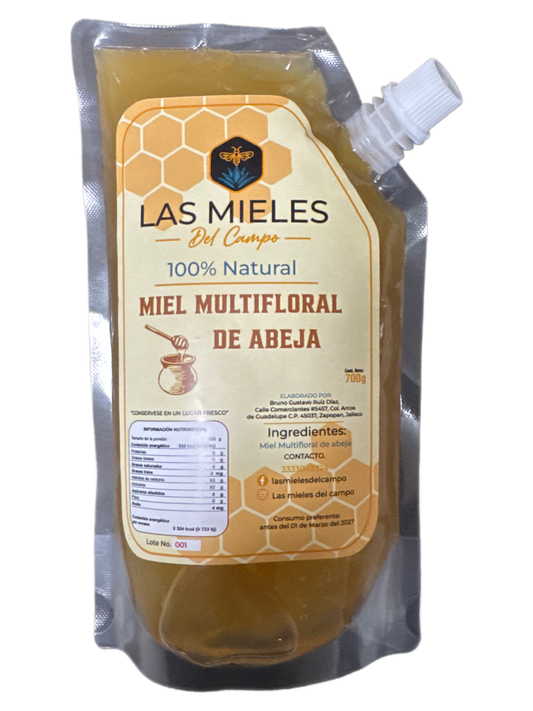 Miel Multifloral de Abeja
